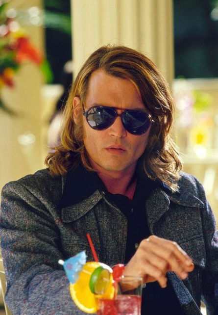 Johnny Depp in a scene from the 2001 film 'Blow.'