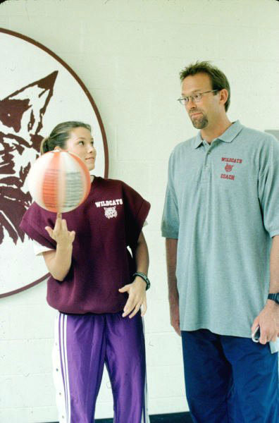 Jessica Biel and Kurt Rambis appear in a still...
