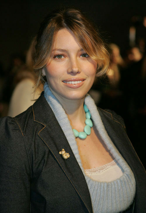 Actress Jessica Biel arrives at a party for...