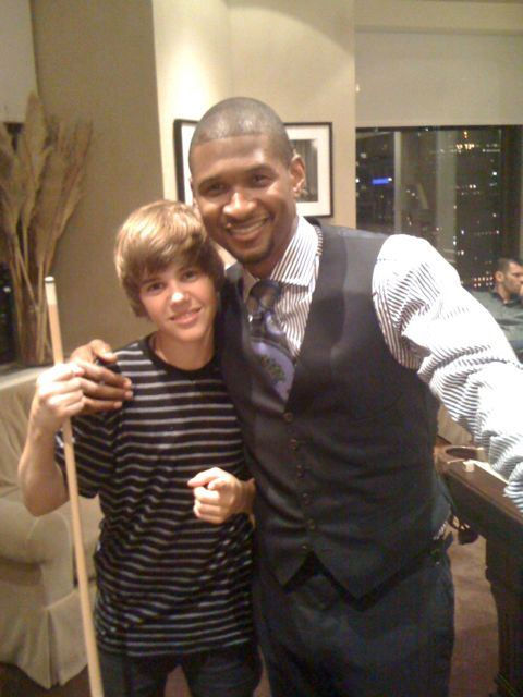The reason he chose Usher over Justin Timberlake...