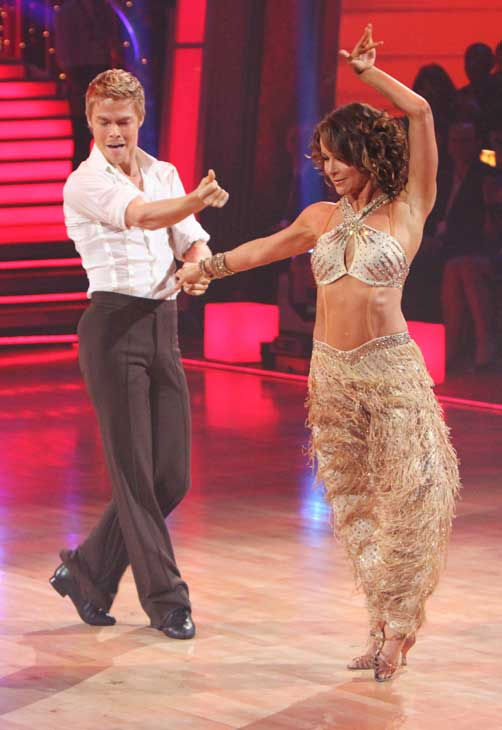 Jennifer Grey and Derek Hough were crowned the season 11 champions of 'Dancing with the Stars' in the fall of 2010. (Pictured: Jennifer Grey and Derek Hough perform on the 11th season finale of 'Dancing With the Stars' on Tuesday, November 23, 2010.)