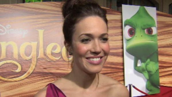 Mandy Moore talks to OnTheRedCarpet.com at the 'Tangled' premiere.