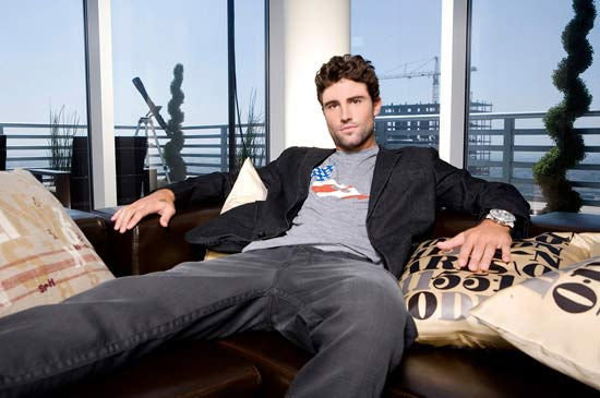Brody Jenner in a promotional photo for the 2009 series 'Bromance'