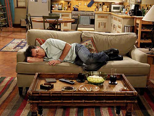 Charlie Sheen in a still from the CBS comedy,...