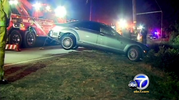 Photo of Charlie Sheen's Mercedes-Benz being...