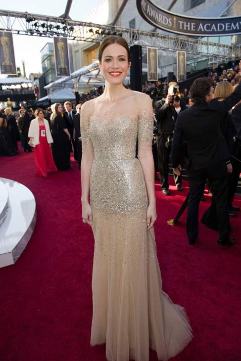 Mandy Moore arrives for the 83rd Annual Academy...
