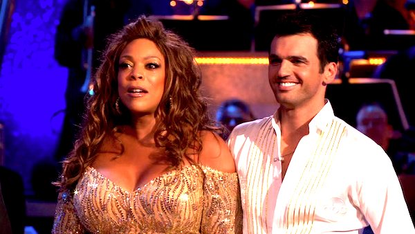 Wendy Williams and her partner Tony Dovolani...