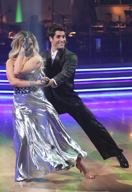Mike Catherwood and his partner Lacey Schwimmer...