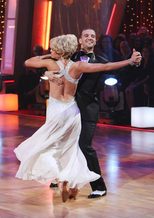 Chelsea Kane and her partner Mark Ballas...