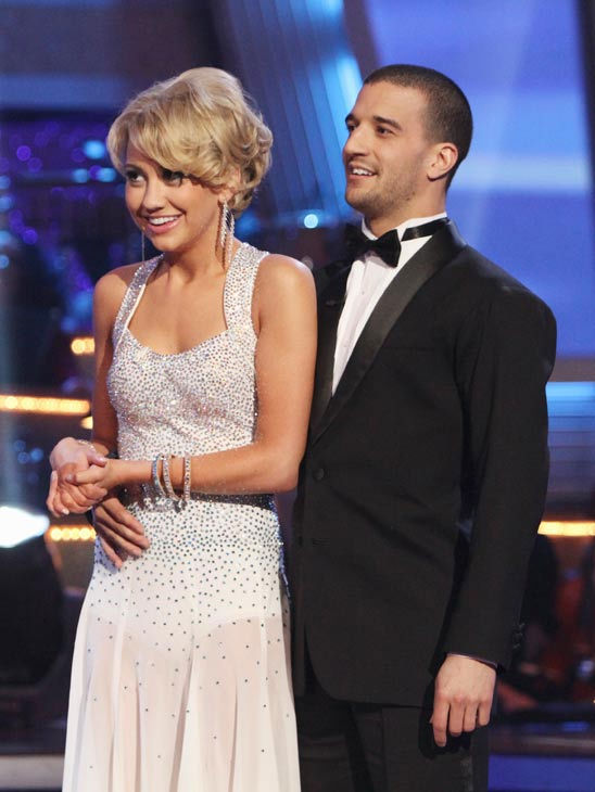 Chelsea Kane and her partner Mark Ballas...