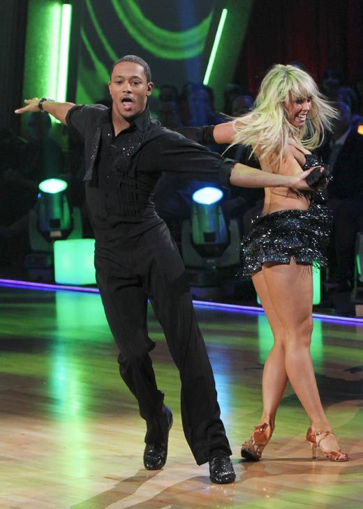 Romeo and his partner Chelsie Hightower received...