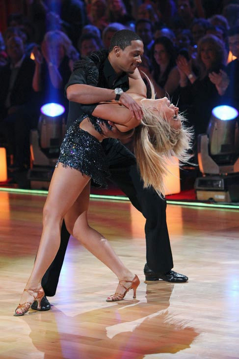 Romeo and his partner Chelsie Hightower received...