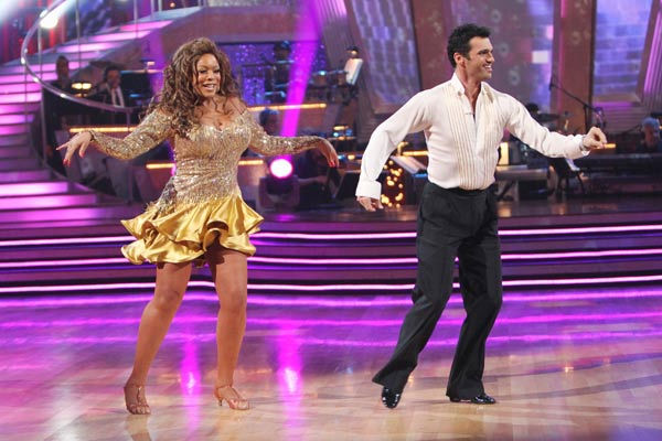 Wendy Williams and her partner Tony Dovolani...