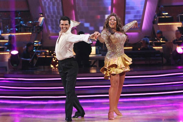 Wendy Williams and her partner Tony Dovolani...