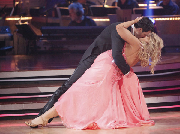 Kirstie Alley and her partner Maksim...