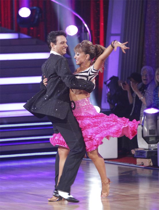 Ralph Macchio and his partner Karina Smirnoff...