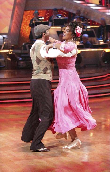 Wendy Williams and  her partner Tony Dovolani...
