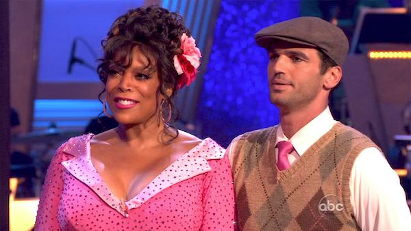 Wendy Williams and  her partner Tony Dovolani...