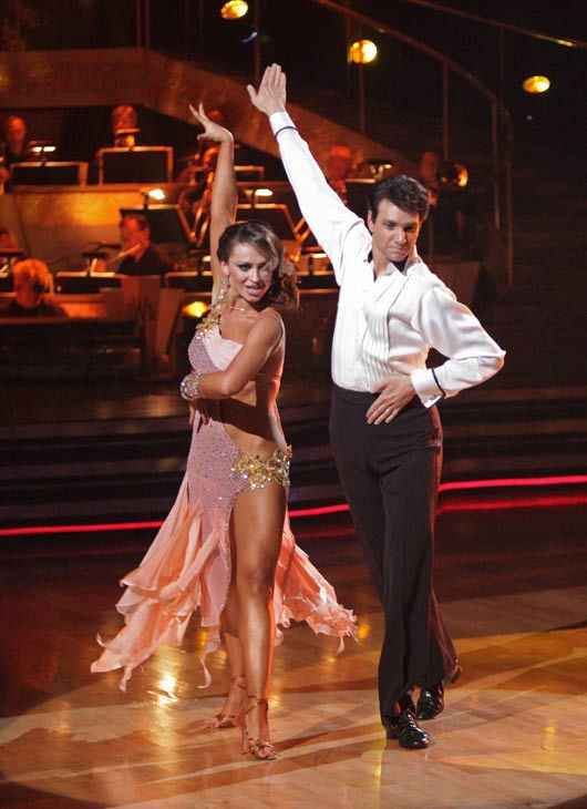 Ralph Macchio and his partner Karina Smirnoff...