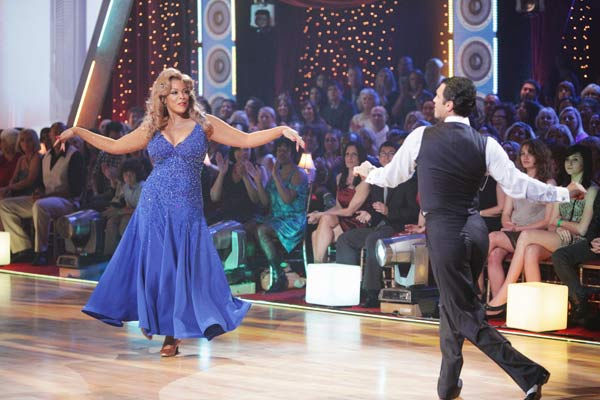 Wendy Williams and her partner Tony Dovolani...