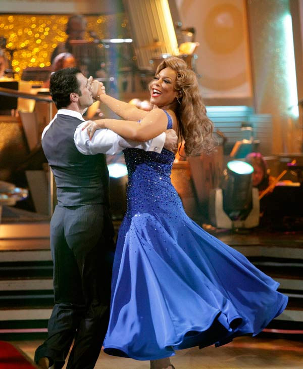 Wendy Williams and her partner Tony Dovolani...