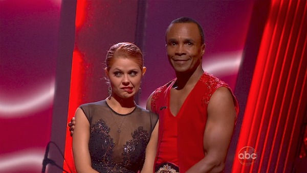 Sugar Ray Leonard and his partner Anna...