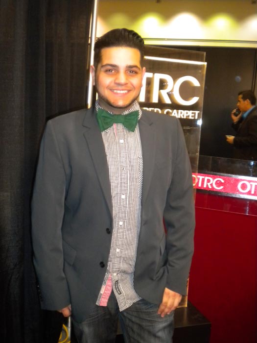 Michael Costello from 'Project Runway' season 8 talks to 'On The Red Carpet' at the Reality Rocks Expo at the Los Angeles Convention Center on April 9, 2011.