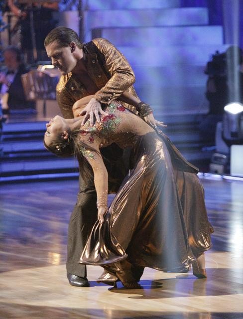 Chris Jericho and his partner Cheryl Burke...