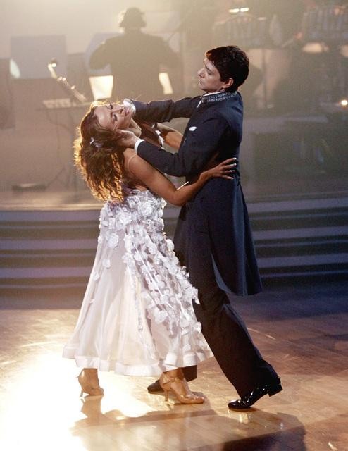 Ralph Macchio and his partner Karina Smirnoff...