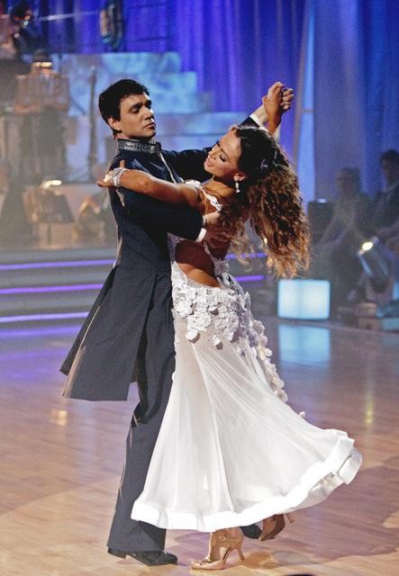 Ralph Macchio and his partner Karina Smirnoff...
