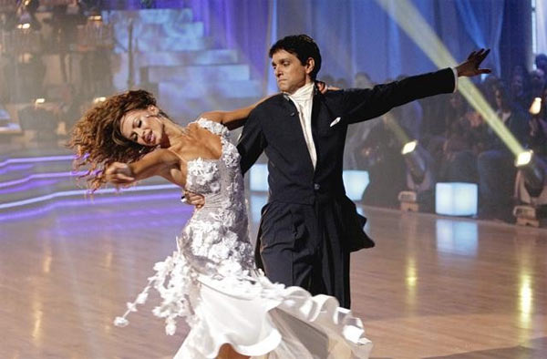 Ralph Macchio and his partner Karina Smirnoff...