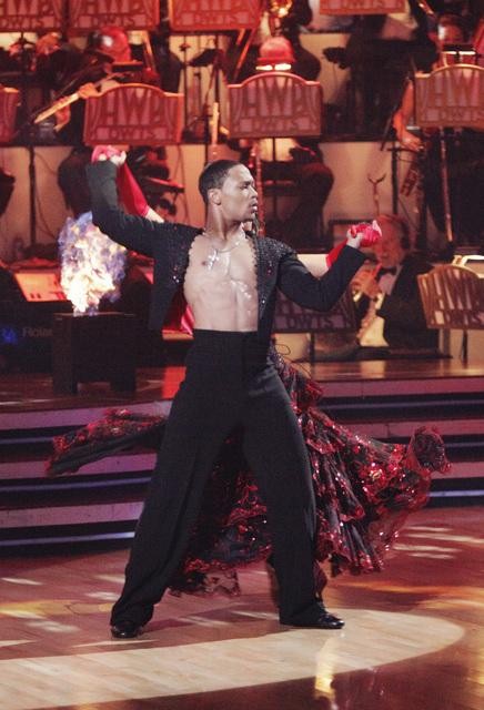 Romeo and his partner Chelsie Hightower received...