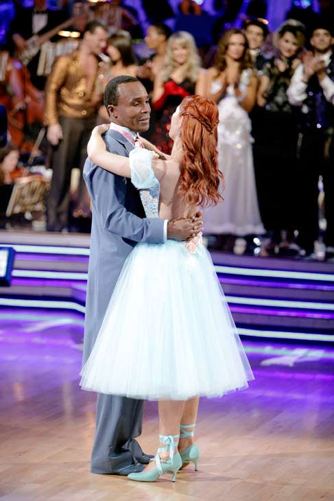 Sugar Ray Leonard and his partner Anna...