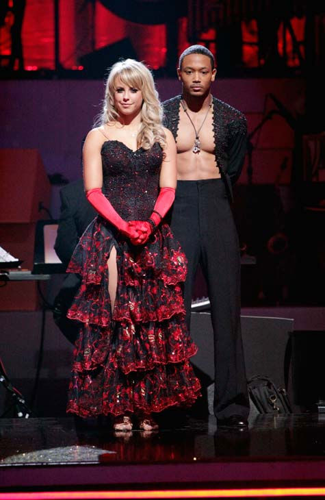 Romeo and his partner Chelsie Hightower await...