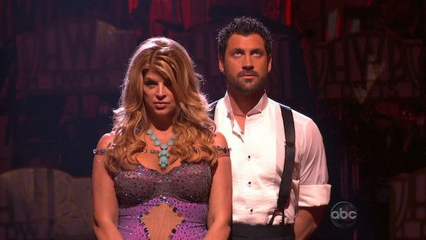 Kirstie Alley and her partner Maksim...