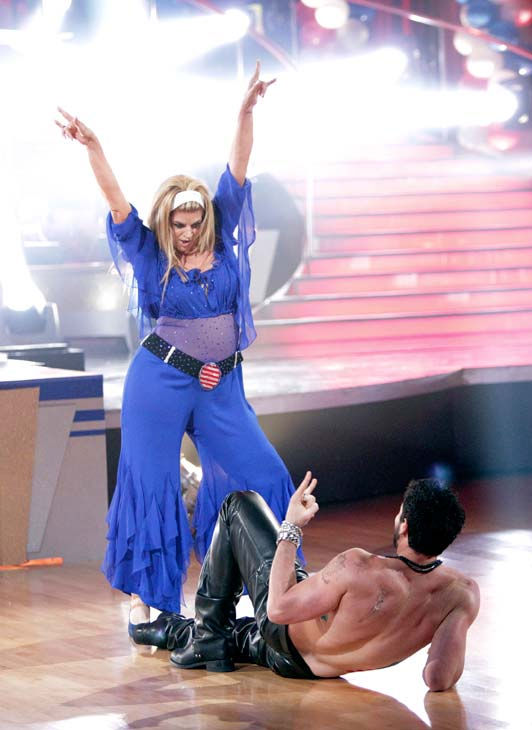Kirstie Alley and her partner Maksim...