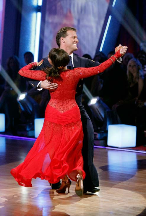Chris Jericho and his partner Cheryl Burke...