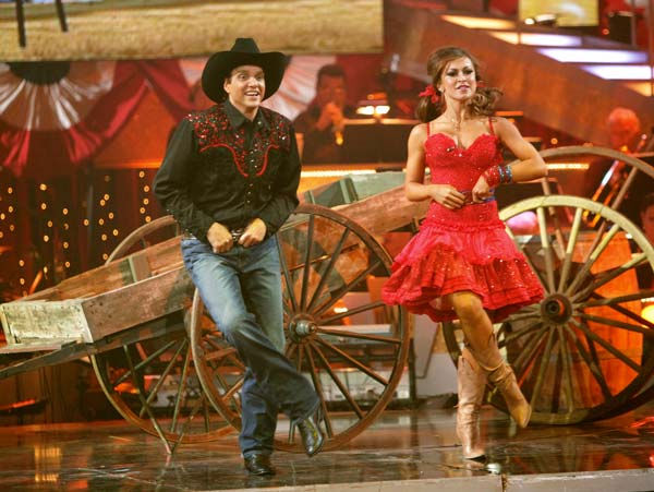 Ralph Macchio and his partner Karina Smirnoff...
