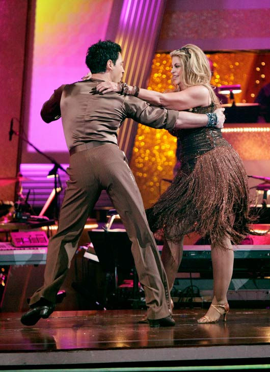 Kirstie Alley and her partner Maksim...