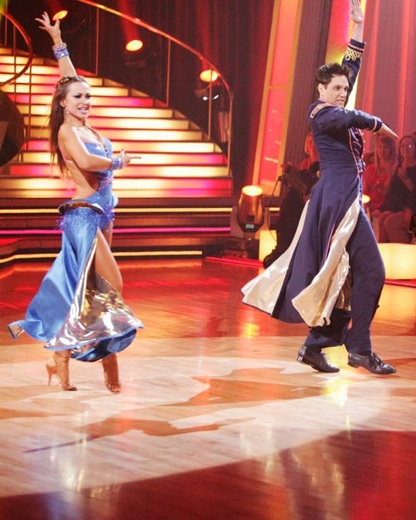 Ralph Macchio and his partner Karina Smirnoff...