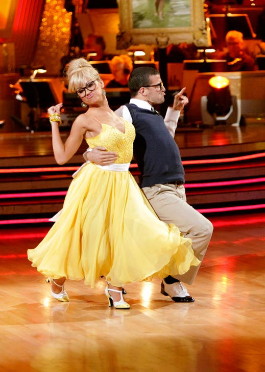 Chelsea Kane and her partner Mark Ballas...