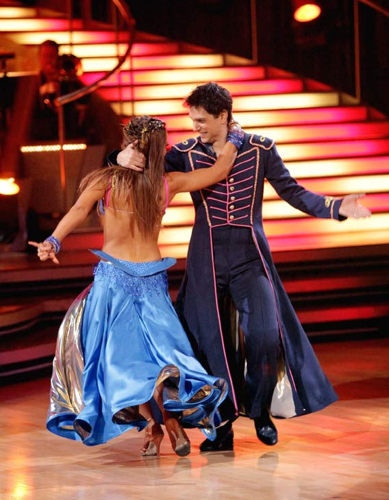 Ralph Macchio and his partner Karina Smirnoff...