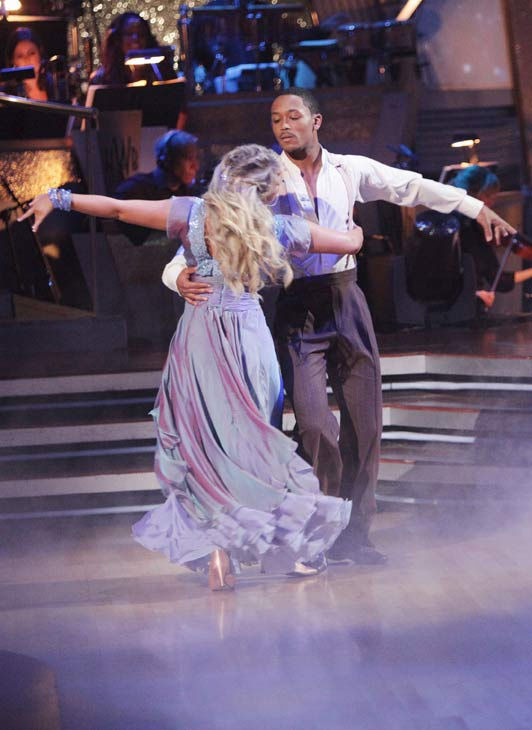 Romeo and his partner Chelsie Hightower...