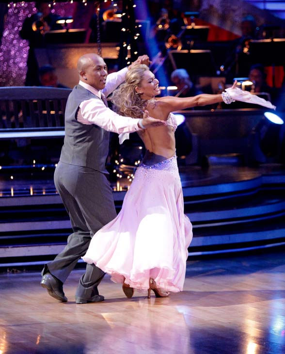 Romeo and his partner Chelsie Hightower received...