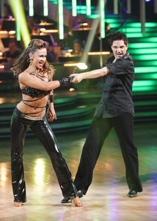 Ralph Macchio and his partner Karina Smirnoff do...
