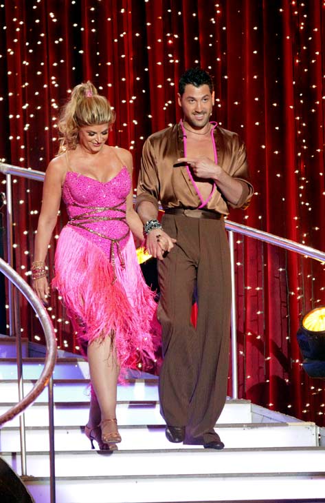Kirstie Alley and her partner Maksim...