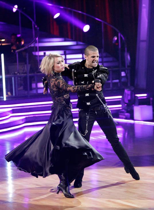 Chelsea Kane and her partner Mark Ballas...
