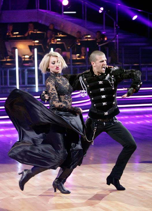 Chelsea Kane and her partner Mark Ballas...
