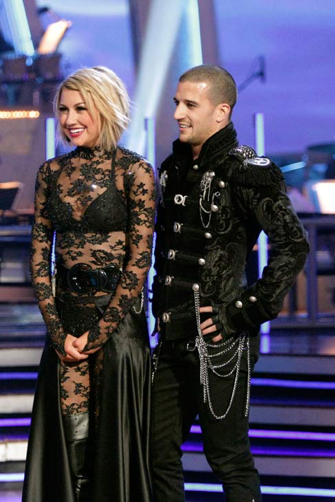 Chelsea Kane and her partner Mark Ballas...