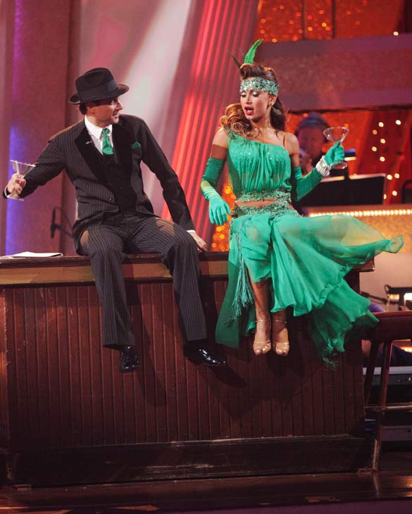 Ralph Macchio and his partner Karina Smirnoff...